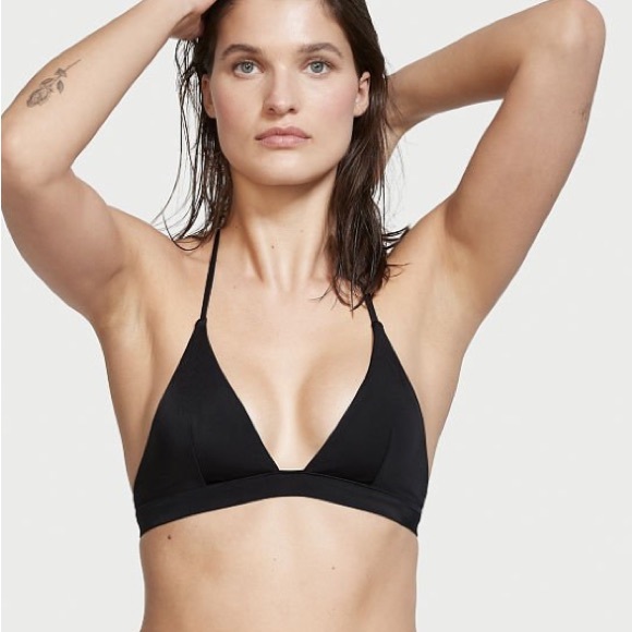 Victoria's Secret Other - Victoria’s Secret swim wireless black bikini top medium or xl